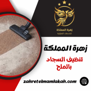 تنظيف السجاد بالملح